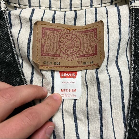 Vintage Levi's Custom New Orleans Vest - Picture 5 of 6